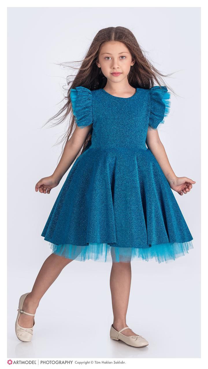 Sparling Christmas Dress Girls