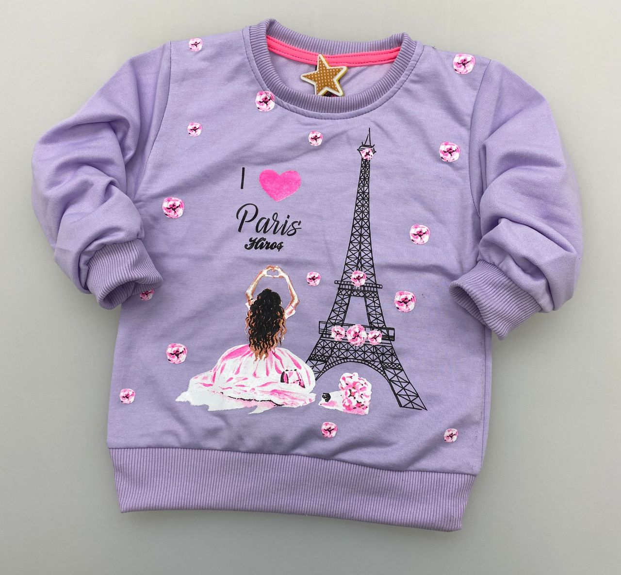 I Love Paris Sweatshirt (Kids)