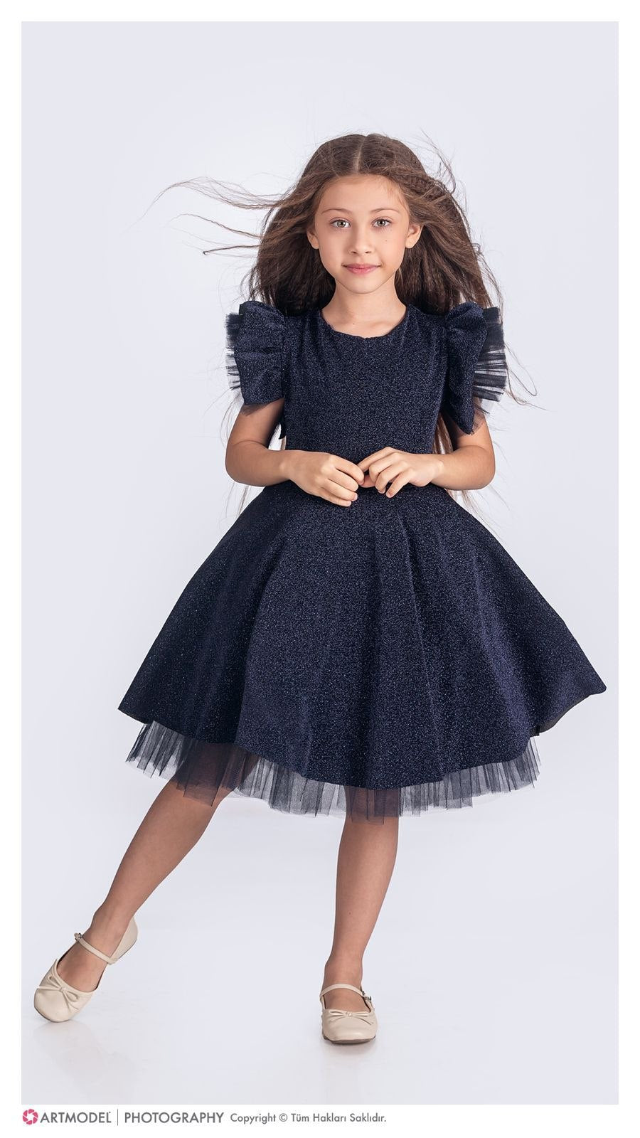 Sparling Christmas Dress Girls