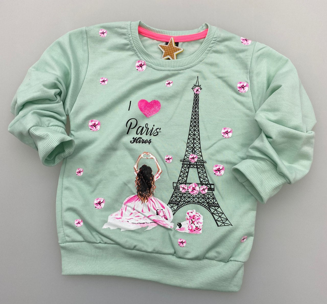 I Love Paris Sweatshirt (Kids)